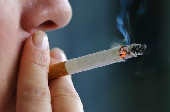 One of the causes of prostatitis in men is frequent smoking